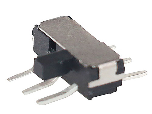  側臥式撥動開關