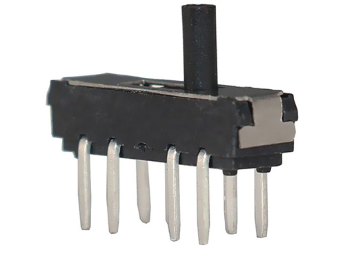  側臥式撥動開關