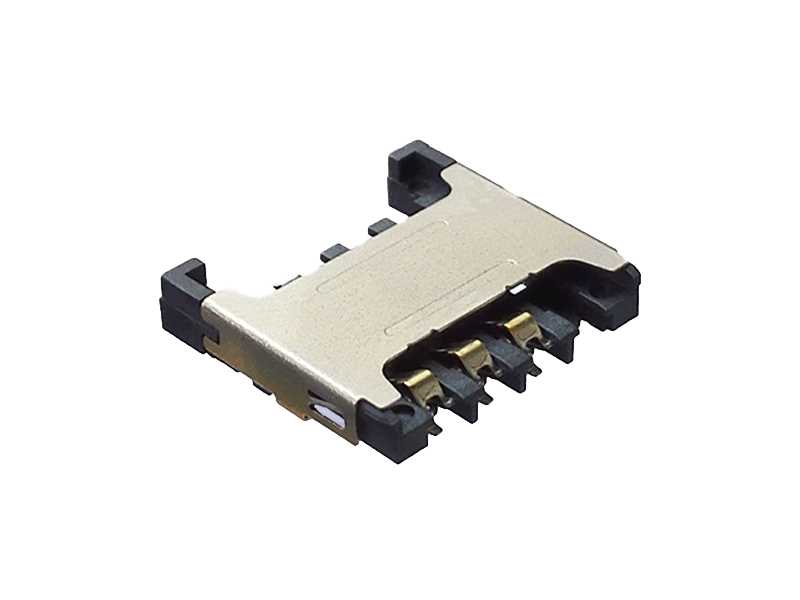 直插式6P連橋帶檔 2.65H卡座