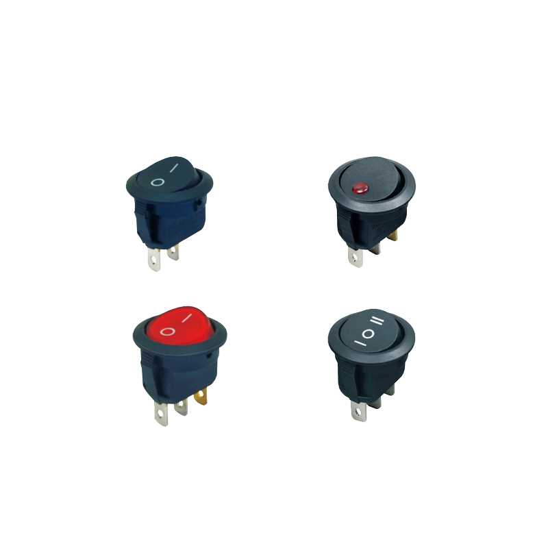 圓形翹板船型開關