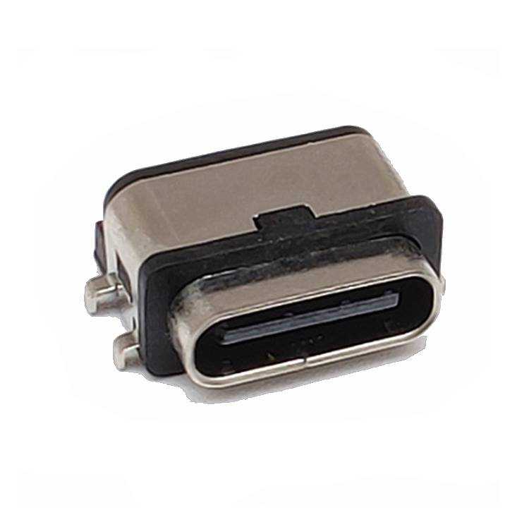 6P防水母座L8.2四腳沉板TYPE-C