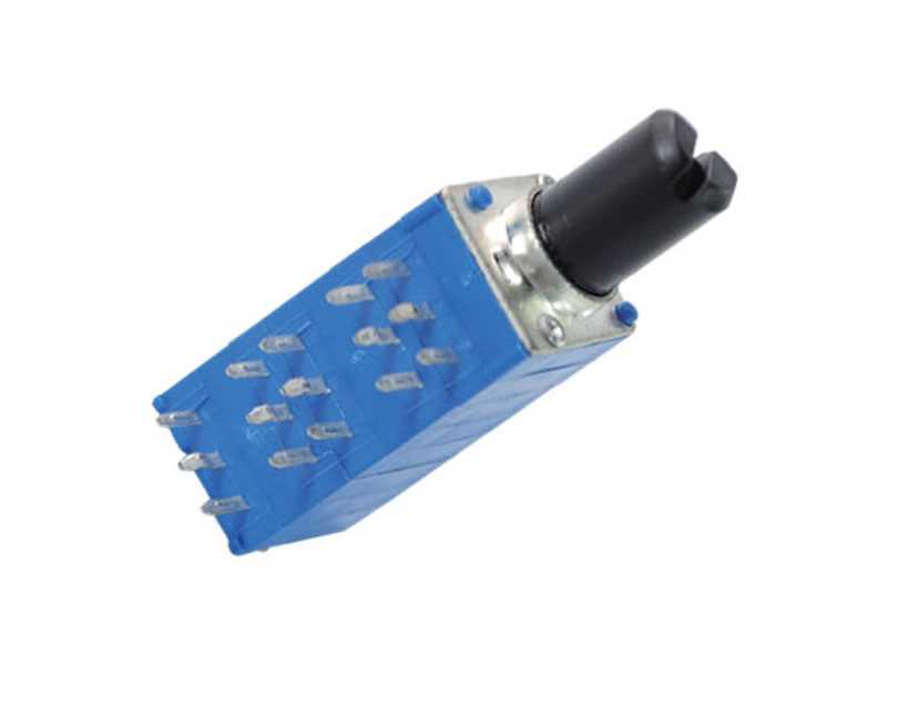 L10F7  “一”字槽 按鈕電位器