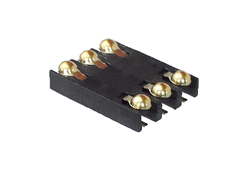 簡易方形6P球形端子卡座